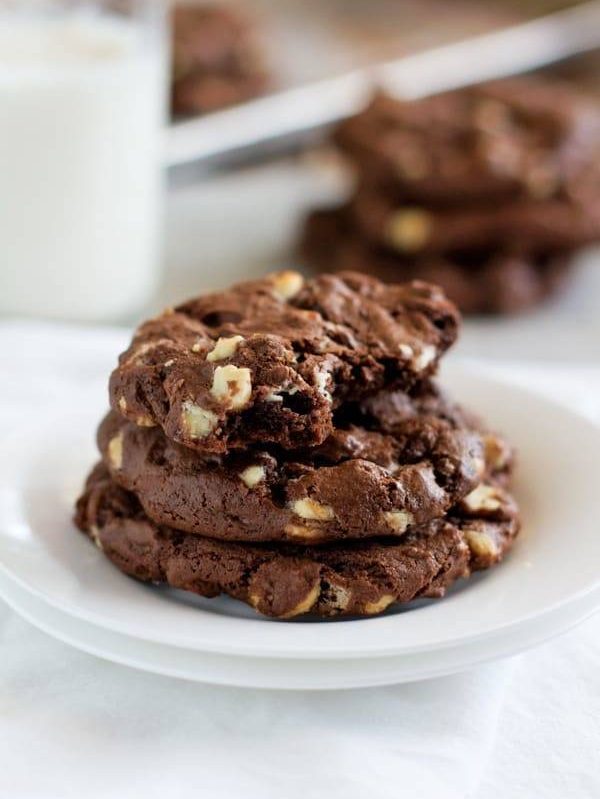 A picture of Double Chocolate Cake Mix Cookies
