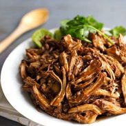 Honey Glazed Crockpot Chicken Adobo - simple pantry ingredients, hardly any hands-on time, 200 calories. | https://solid-fatburn.fit